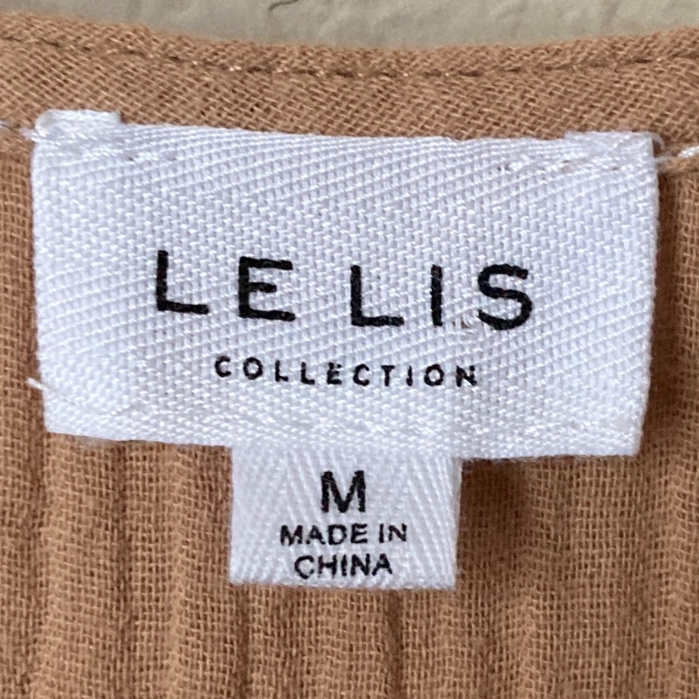 Tan Babydoll Dress- Le Lis - Picture 8 of 10